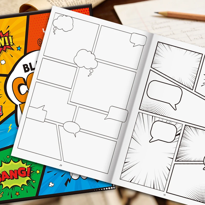 Libro da Colorare e Disegnare con 32 Pagine Vuote - immagine 3