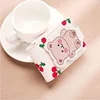 1pc Little Bear Lipstick Bag with Mirror Mini Bag Girl Portable Travel Makeup and Makeup Storage Bag Blind box Small makeup bag 6