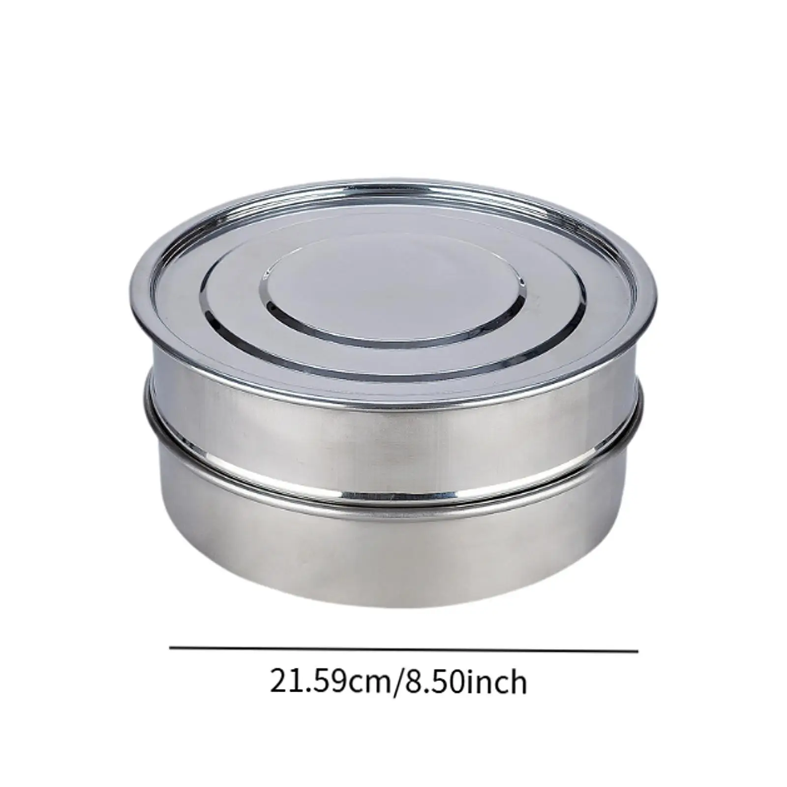8.5inch stainless steel seed sprouting kit stackable round sprouting tray sprout maker growing tray for broccoli beans alfalfa sprouting jars kit