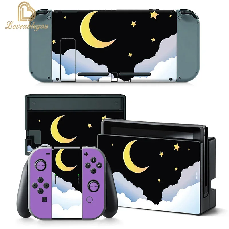 Мультяшная Милая наклейка для Nintendo Switch