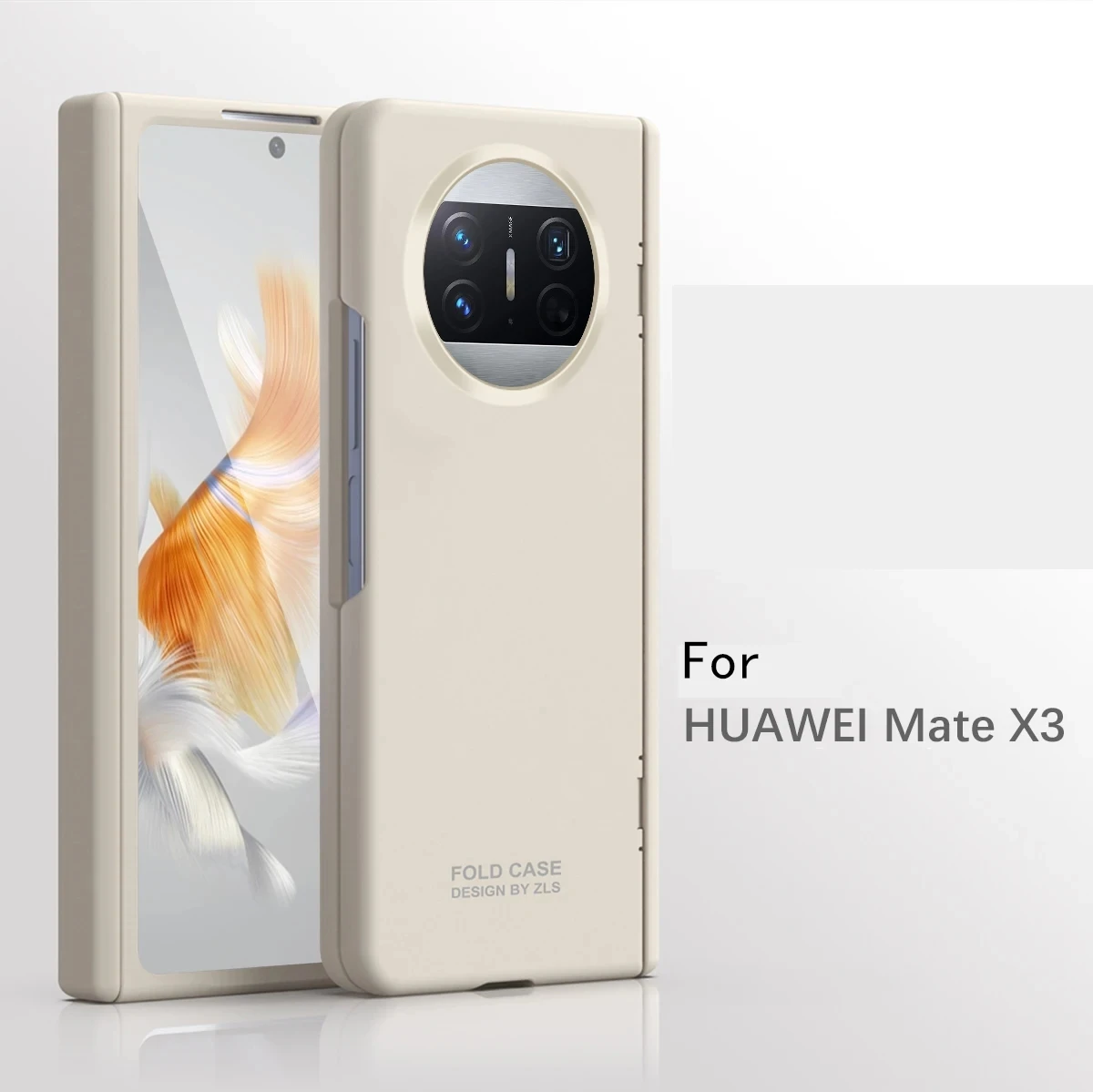 

luxury linge Protection Hard PC Phone Cover For Huawei Mate X3 Case Shockproof with Screen Protector for Mate X3 cover