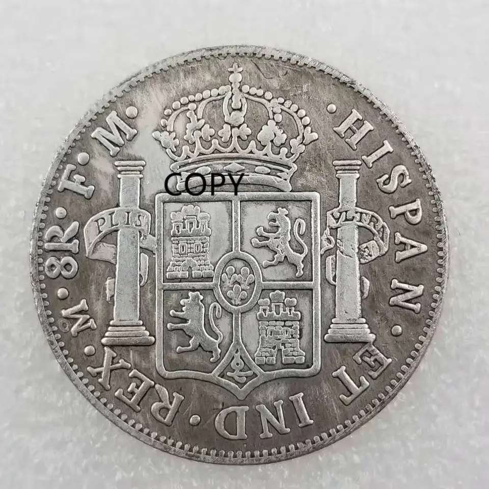 スペイン CAROLUS III 1776年  8 Reales 1776 S CF - Silver Coin Value - Spain, Charles III