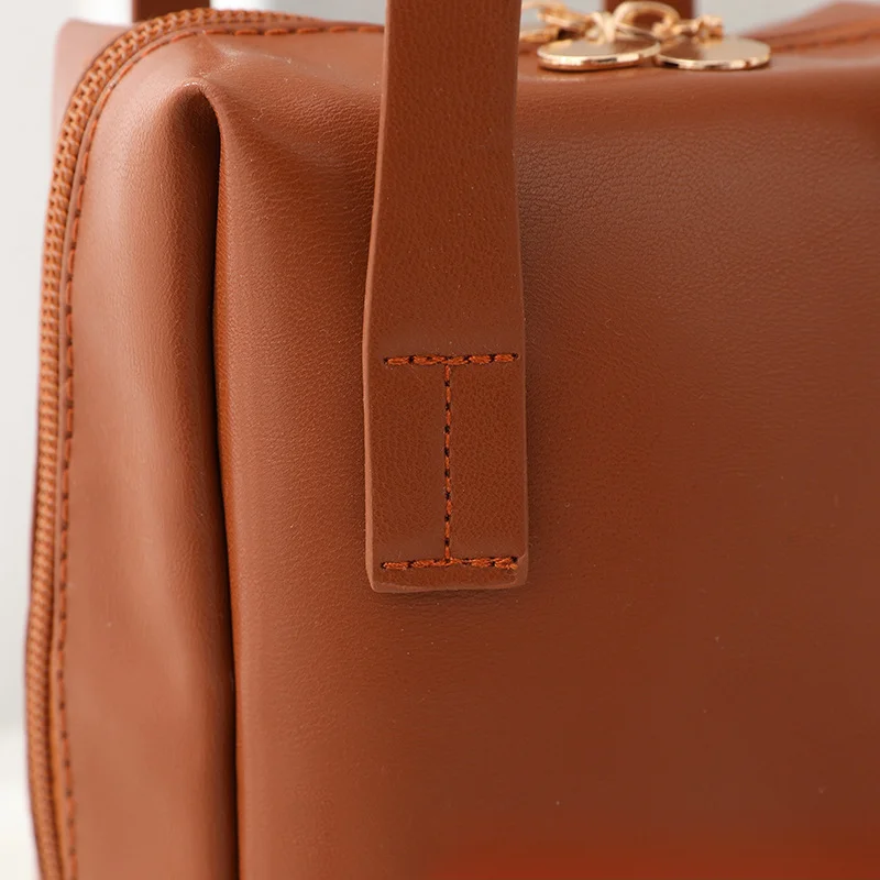Shell portable makeup bag, portable large capacity makeup storage bag, waterproof internet celebrity high beauty makeup bag_voghion.com