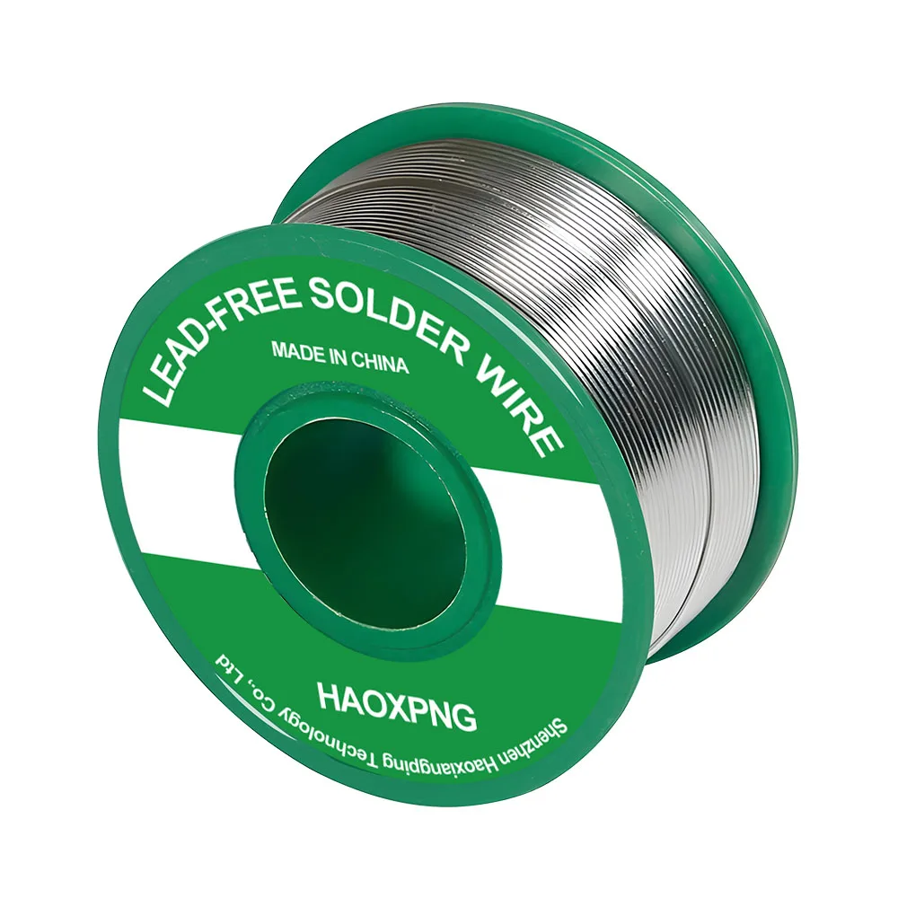 Soldering Wire Lead-free low temperature solid core tin low melting point 138 degrees Sn42Bi58 (No Soldering flux)