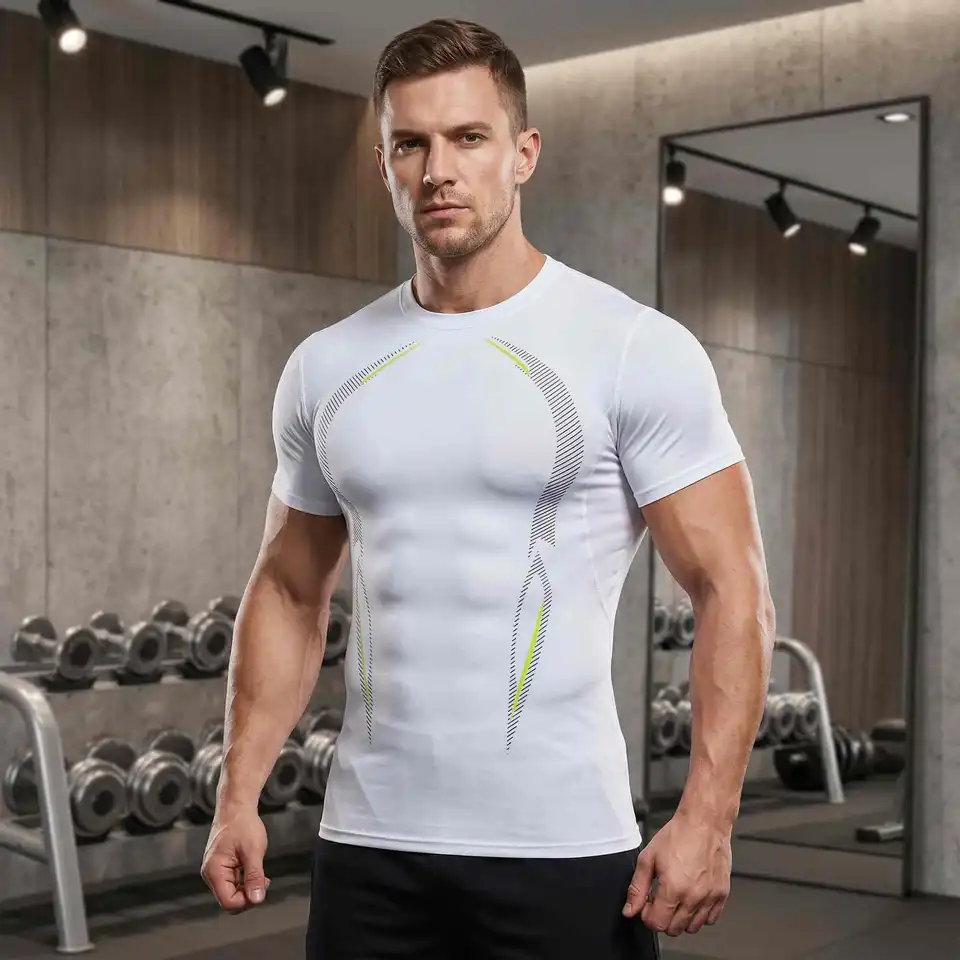 Men's Compression Shirts 3-Pack Performance Workout Tops