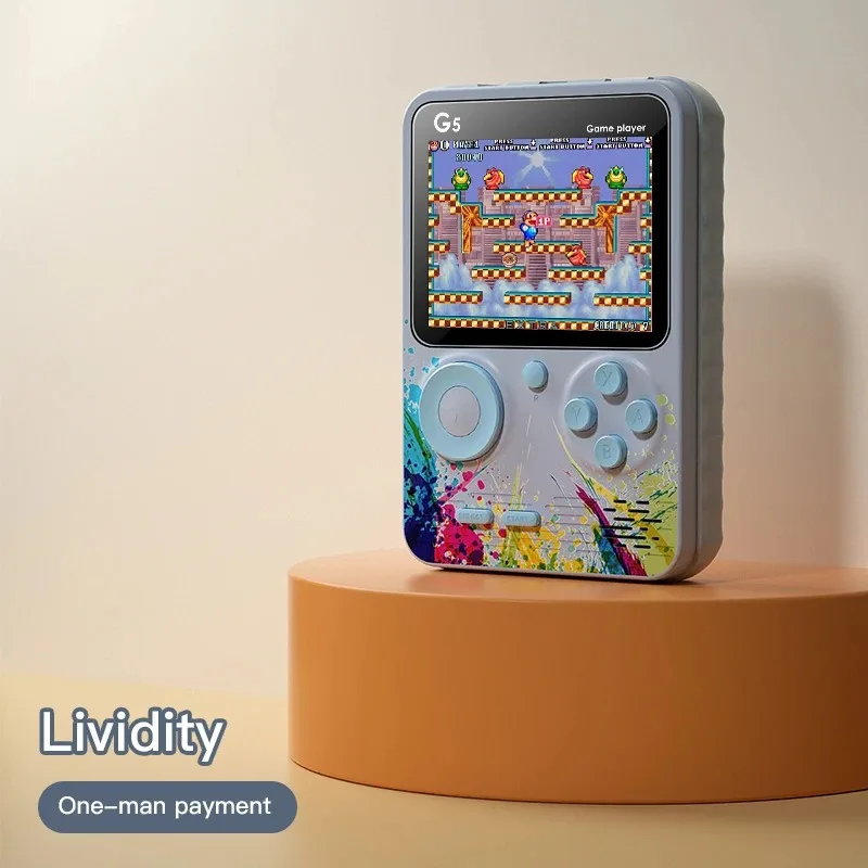 G5 500 في 1 لعبة صغيرة مشغلات ألعاب محمولة وحدة تح...