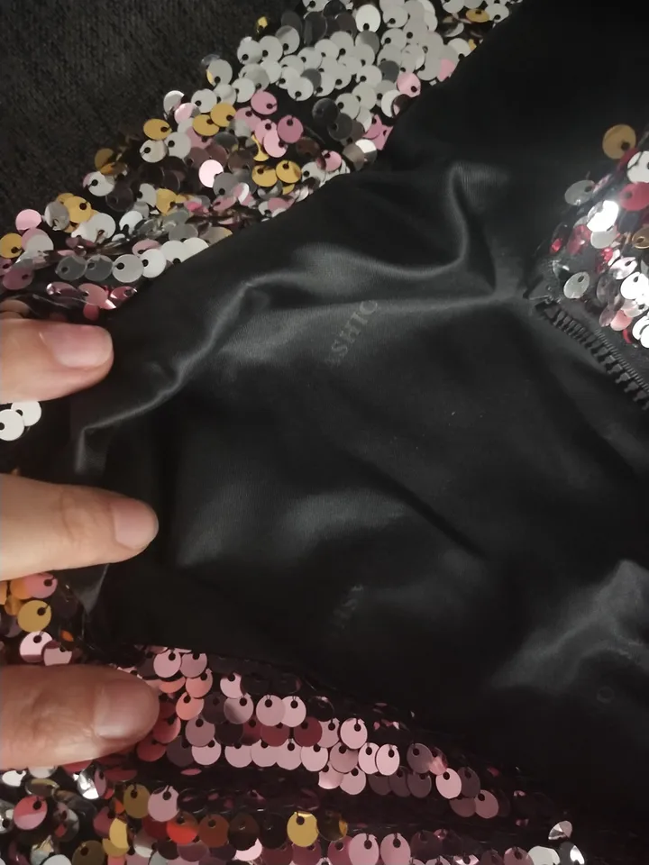 2 Giacche Con Paillettes Per Bambini – Zip Intera, Maniche Lunghe, Per Danza Hip-Hop, Feste E Streetwear