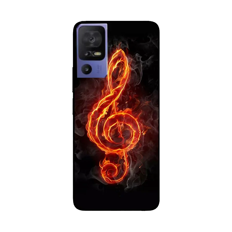 Leaf Panda Soft Silicone Back Cover - Protective Phone Case