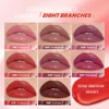 QIBEST 8 Colors Nude Watery Lip Gloss Long Lasting Liquid Lipstick Not Fading Sexy Red Purple Lip Glaze Lip Tint Women Makeup