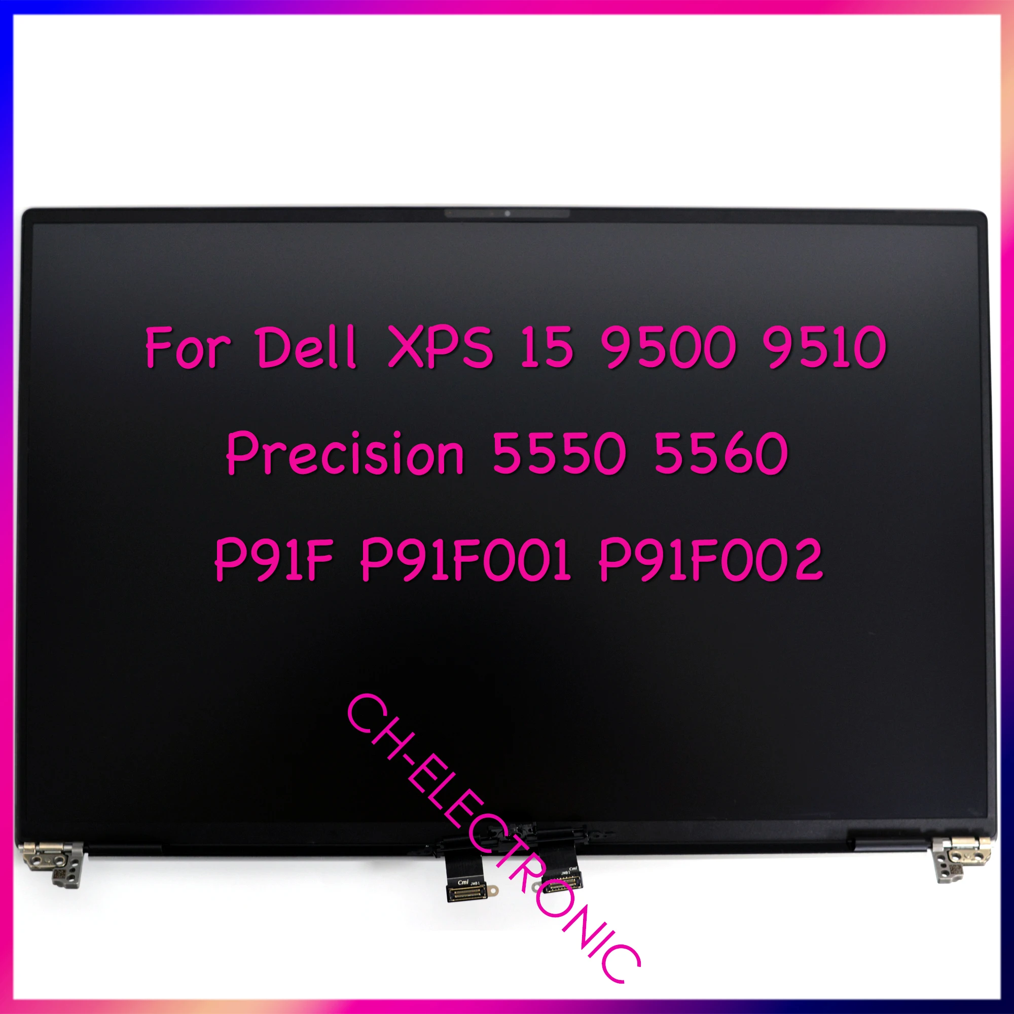 Per Dell Xps 15 9500 9510 Precision 5550 5560 Lcd Touch Screen Sostituzione Assemblaggio Completo P91F P91F001 P91F002