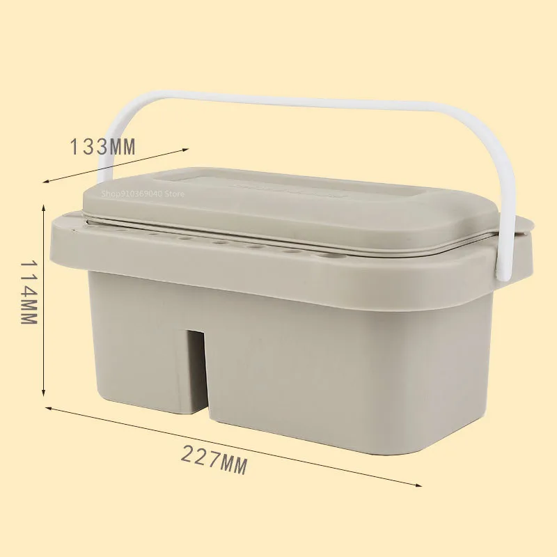 Brush Washing Bucket Multifunction Pen Barrel Brush Washer With Art Palette Brush Holder， Art Supplies Brush Washing Tool.