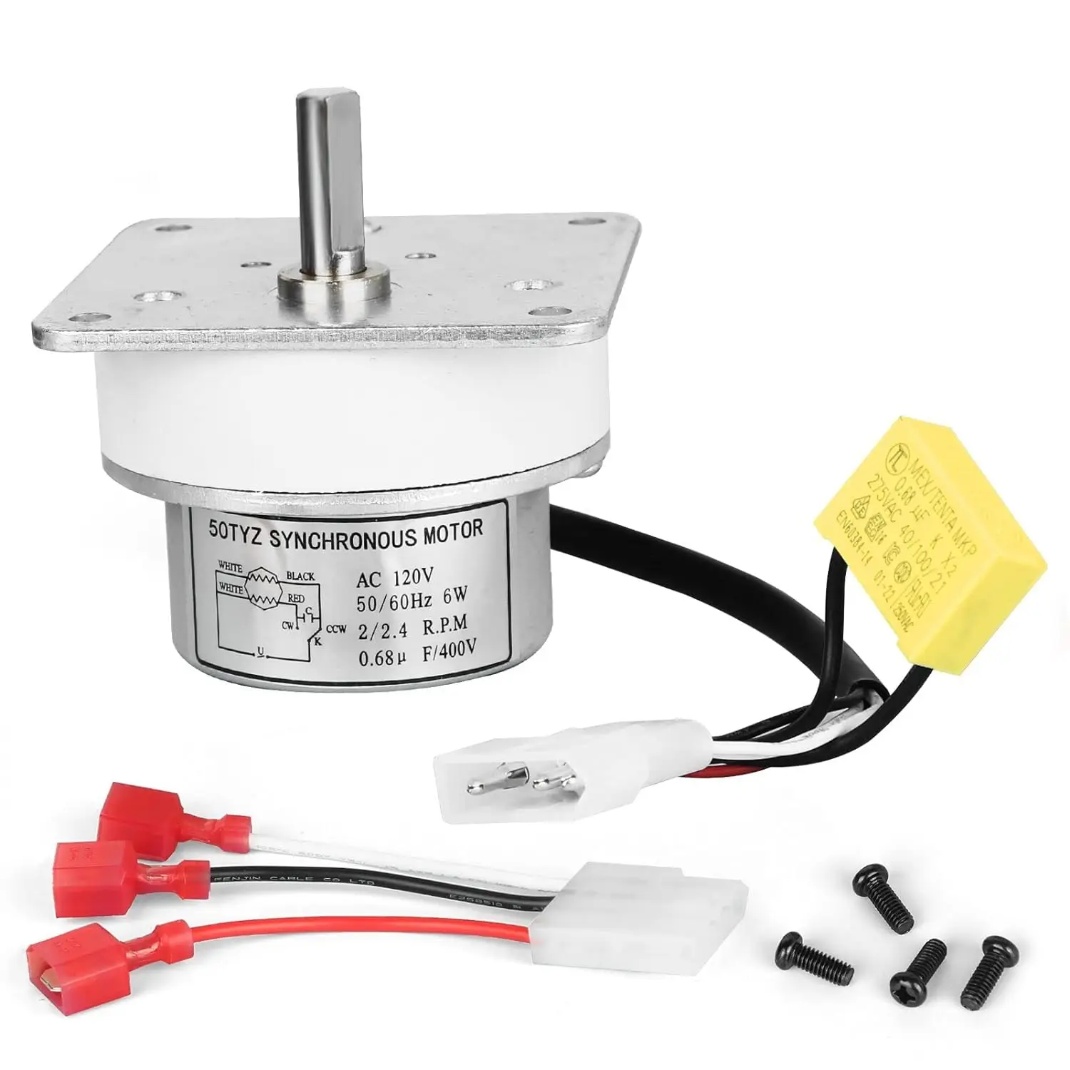 

Auger Feed Motor for Quadra-Fire 812-4421, 812-4420 Compatible with Heatilator CAB50 PS35 PS50 7000-500 Classic Bay 1200 Insert
