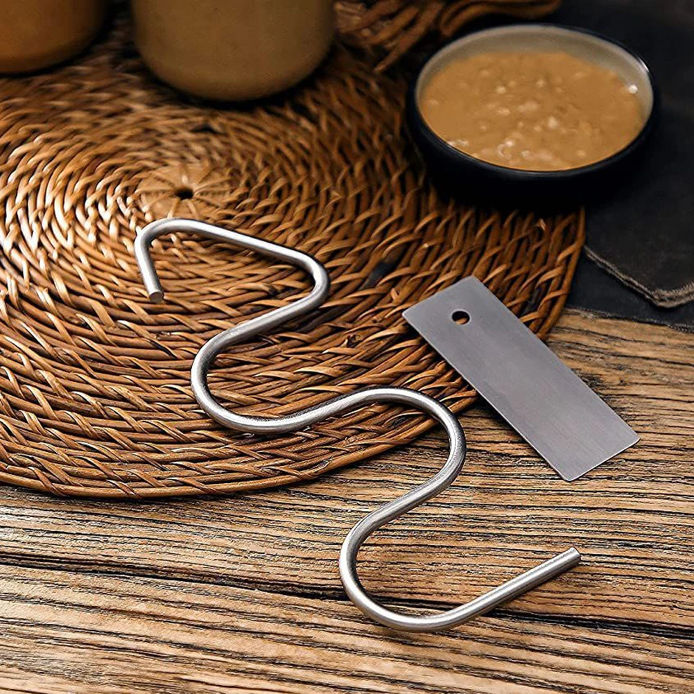 

Kitchen Utensils Stainless Steel Natural Peanut Butter Stirrer Fits Jars Kitchen Stirring Gadget Nut Butter Mixer