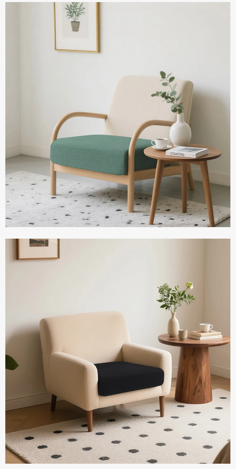 Sofa Cushion Cover Combination Kit 8