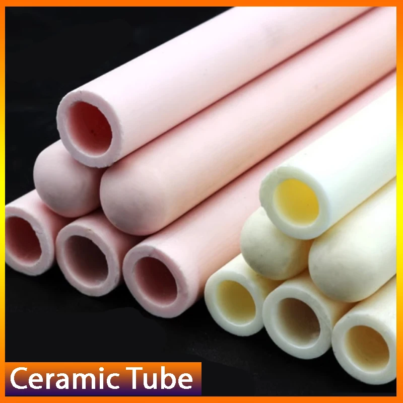 Corrosion-Proof Ceramic Tube Thermocouple Sheath 99% Alumina Closed-End Insulation Sleeve Industrial Heat Equipment Accessories