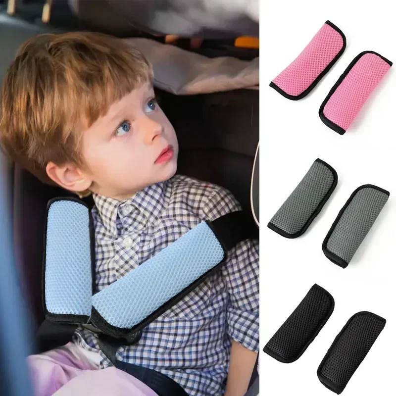1/2PCS Universal Infant Stroller Cushion Car Seat Vehicle Safety Shoulder Strap Cover Pad Strap Baby Stroller Accessory Popular