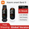 Global Version Xiaomi Smart Band 9 1.62'' AMOLED Ultra Long Battery 21 Days Miband Smart Band with Latest Crystal Bracelet 1