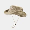 2025 Cotton Embroidered Pattern Bucket Hats Outdoor Hiking Fisherman Hat Travel Mountain Climbing Sun Cap for Men and Women 60cm 4