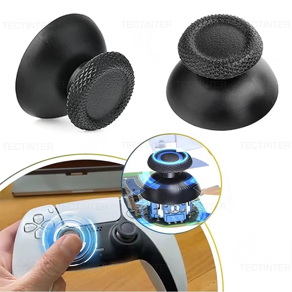 10-100 Stück Ersatz-Joysticks für PS5/Slim/Pro Gamepads Daumengriff-Kappen für PlayStation 5 Controller Zubehör