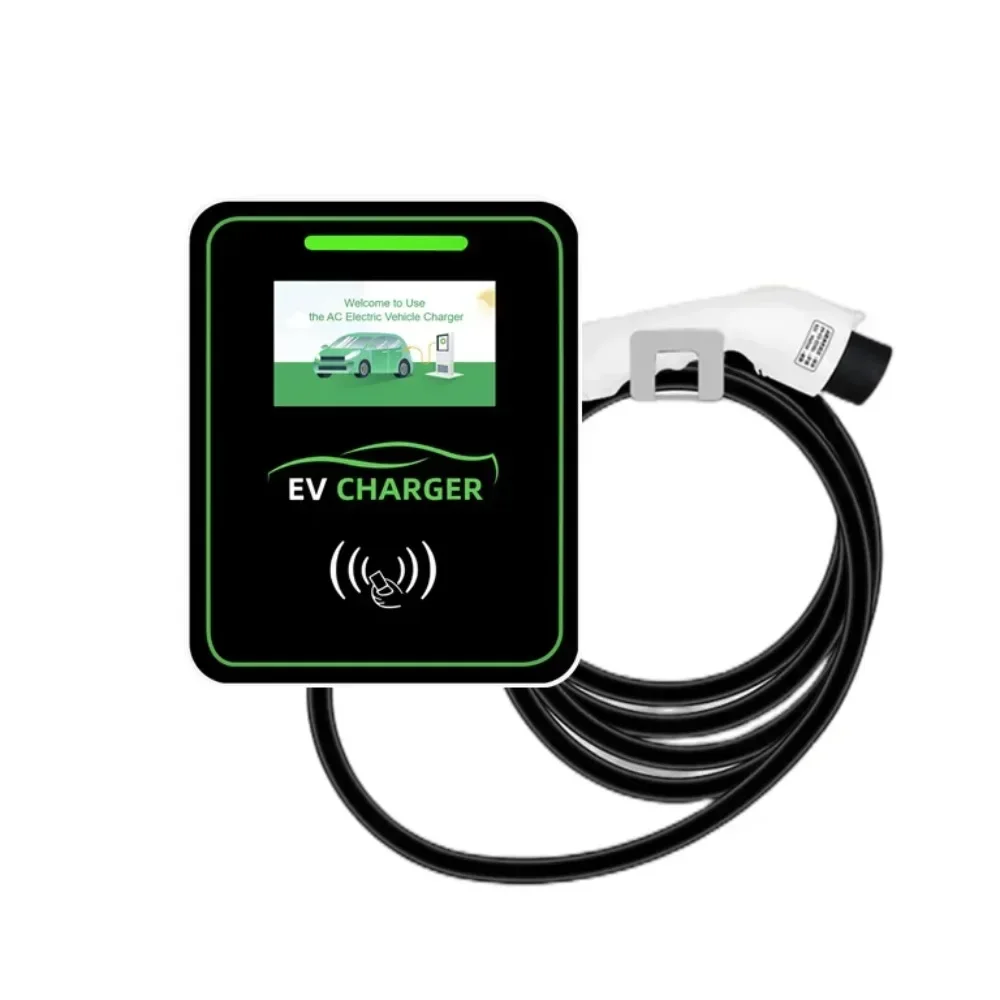 32Amp 7Kw Ac Ev Charger Type2 Veicolo Wallbox Home Ev Wallbox Charging Caricabatteria Rapido Per Auto Elettrica