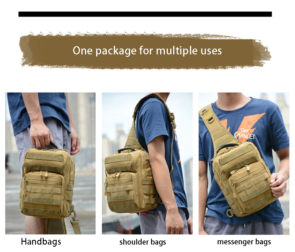 20L Military Tactical Sling Bag Chest Bags Amy Backpack Molle EDC Rucksack  Outdoor Hiking Camping Men mochila tactica militar - Price history & Review, AliExpress Seller - Shop5098025 Store