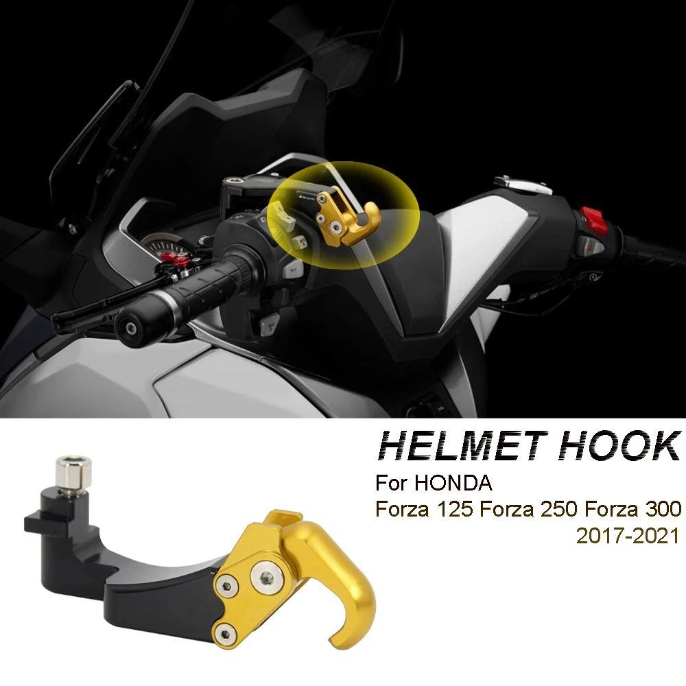 

Новый мотоцикл для HONDA ДЛЯ Forza 125 Forza 250 Forza 300 Forza125 Forza250 Forza300 искусственный крючок для шлема 2017-2021