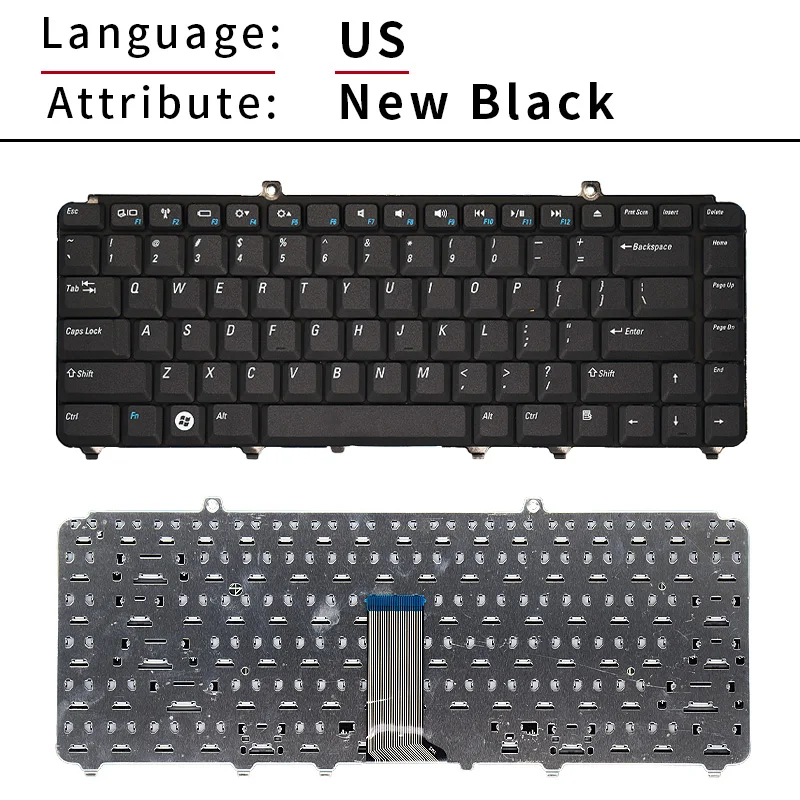 novo teclado do portátil para dell inspiron