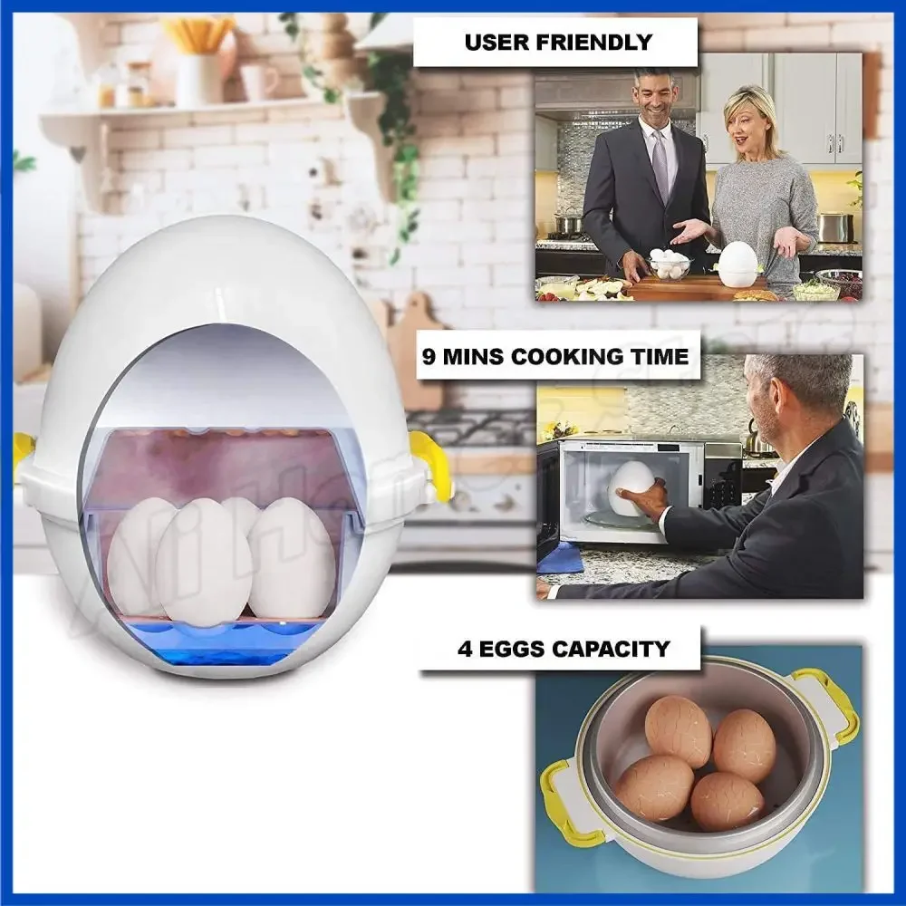 Egg Cooker Egg Boiler Machine Hard Boiled Egg Cooker Multifunctional Egg  Maker Machine with Auto Shut Off Feature for Soft Half - AliExpress