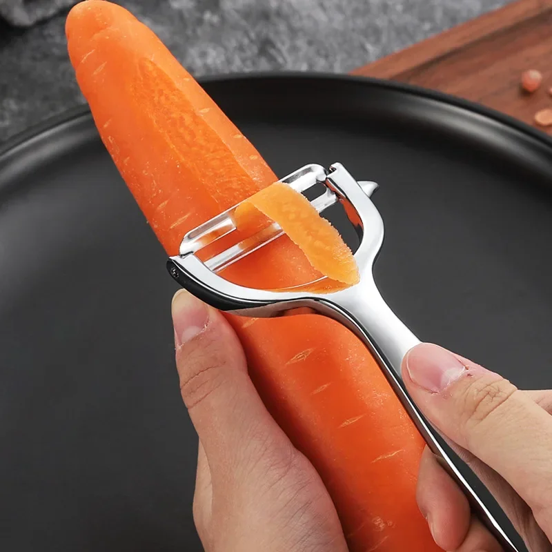 Vegetable Peeler Potato Coner Stainless Steel Carrot Peeler Zesters with Ergonomic Non-Slip Handle & Sharp Blade Kitchen Gadgets