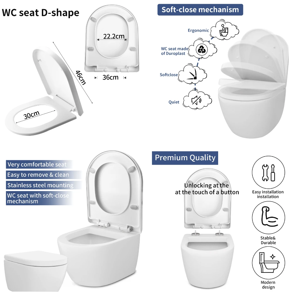Toilet Seat Slow Close Adjustable Hinges For Bathroom Fixture, toilet seat accessories,toilet hinge replacement