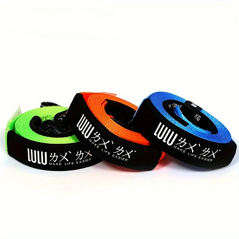 5M5T Powerful Auto Tow Rope Emergency Rescue Super Thick Sheath Strong Car Off-road Car Trailer Belt