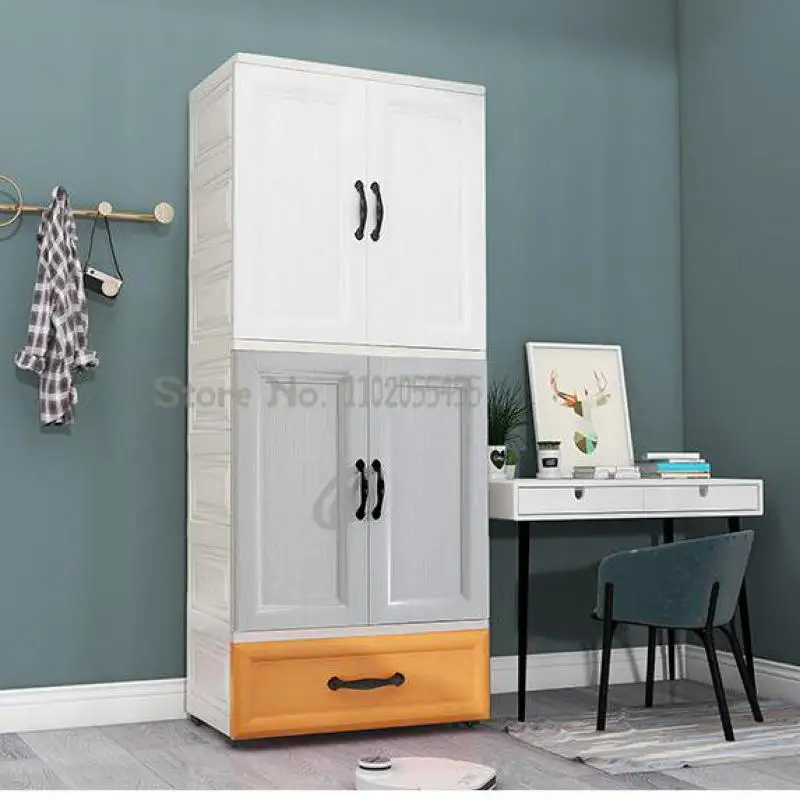 Europeanstyle Children's Wardrobe Home Bedroom Storage Baby