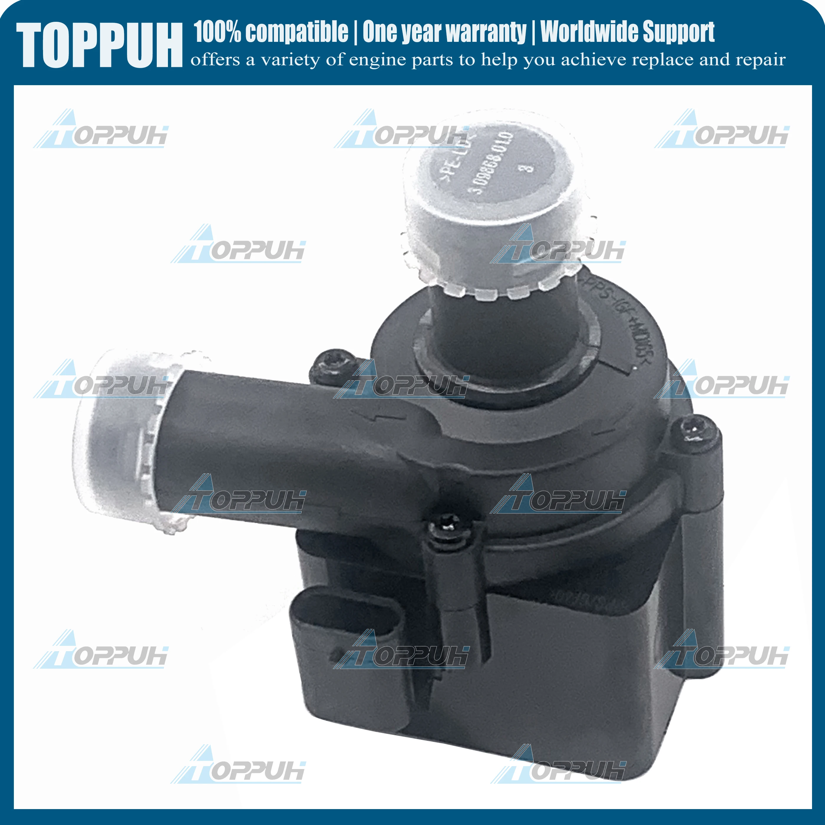 

New Auxiliary Additional Water Pump For VW 9A712160110 / 9A7 121 601 10 95510631200 / 955 106 312 00