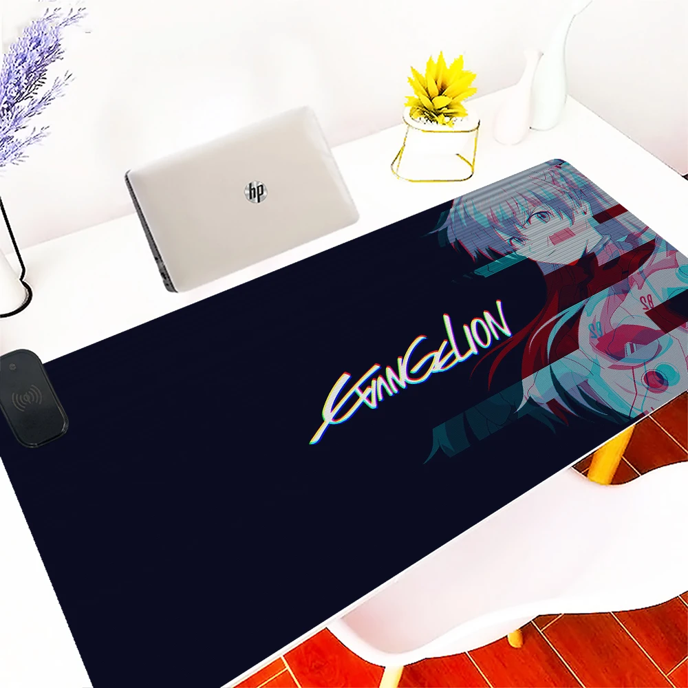 

MRGLZY Genshin Impact Wireless Charging Anime Mouse Pad Type E-sports Game Accessories Mouse Pad Xxl Lock Edge Non-slip Desktop