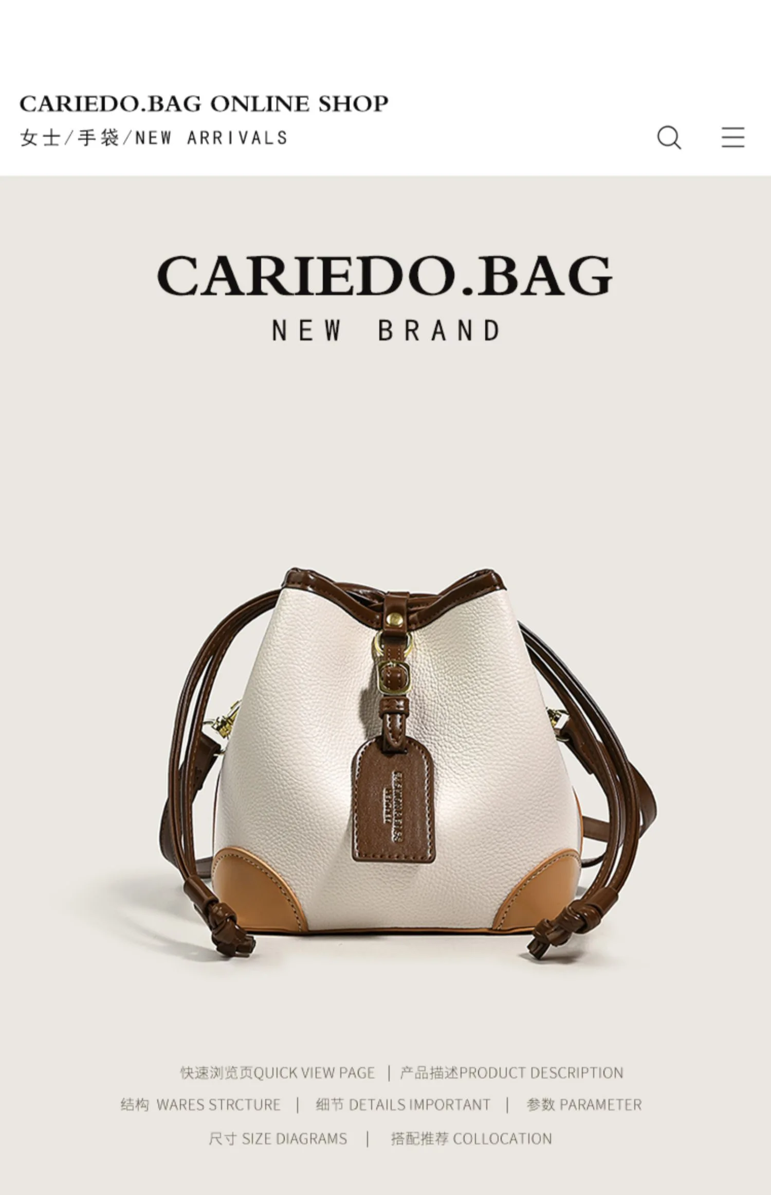 100% Genuine Leather Material Women Shoulder Bag Portable Messenger Bag European Fashion Luxury Shoulder Bag For Women