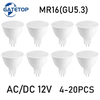 MR16 GU5.3 AC/DC 12V LED Spotlight Bulb Low Pressure 3W 5W 6W 7W Light 120 Degrees 38 Degrees Study Kitchen For Home 1