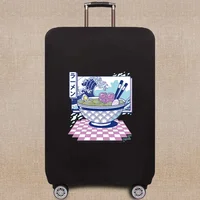 Luggage protective cover Travel Accessories Luggage Case Cover 18-32 Inch Wave Pattern Series Trolley Case Elastic Cover 5