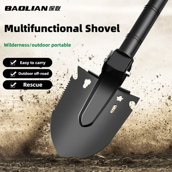 Multifunction Folding Camping Shovel 1