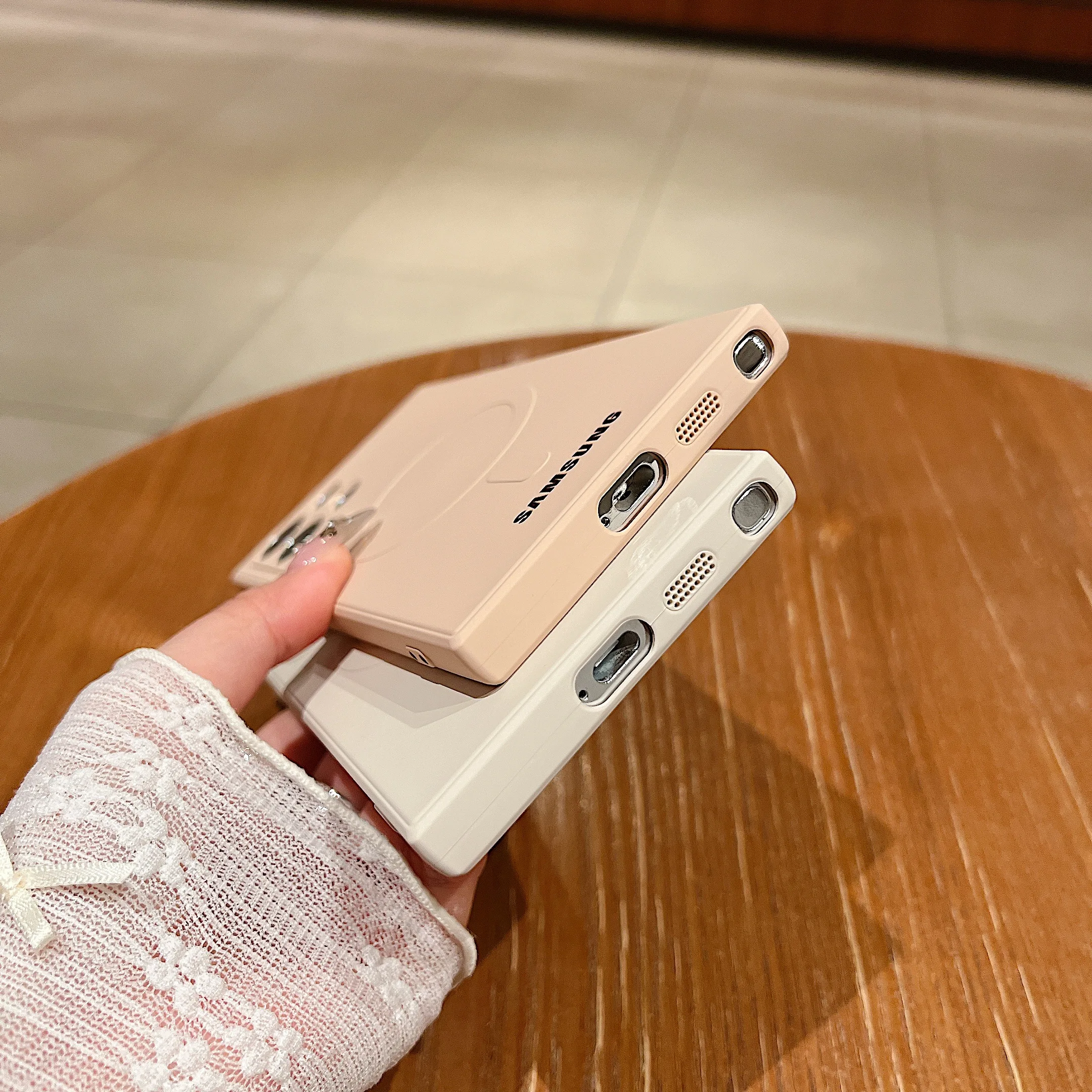 Enhanced Magnetic Silicone Case with Lens Protection - Soft Cover