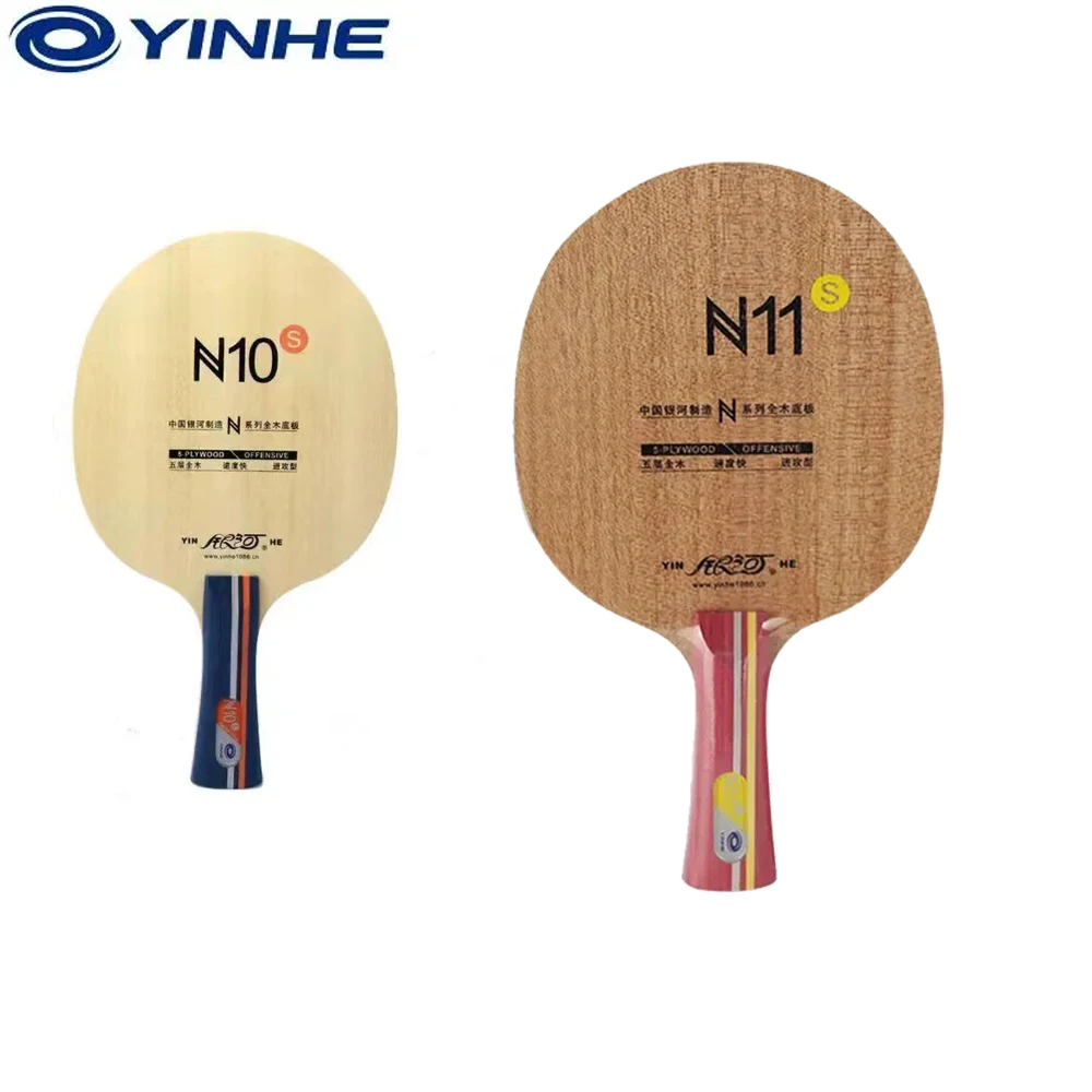 Table Tennis Blade Original Yinhe Galaxy Milky Way Table Tennis Blade N11s N 11s N-11s OFFENSIVE for Ping Pong Racket 5 pure wood