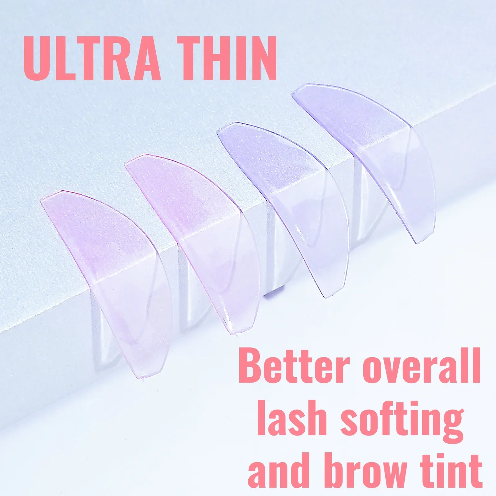 1쌍의 자가 접착식 재사용 가능 초박형 소프트 아이 패치 ? 속눈썹 리프트 패드 및 속눈썹 펌 보조제, DIT 및 살롱에 적합