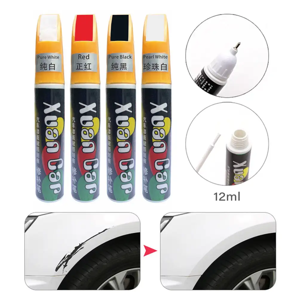 Car Scratch Repair Paint Pen For Car Scratch Clear Remover Paint Care Waterproof Auto Mending Fill Coat Painting Pen Tools Car Scratch Remover Pen Car Paint Pen
