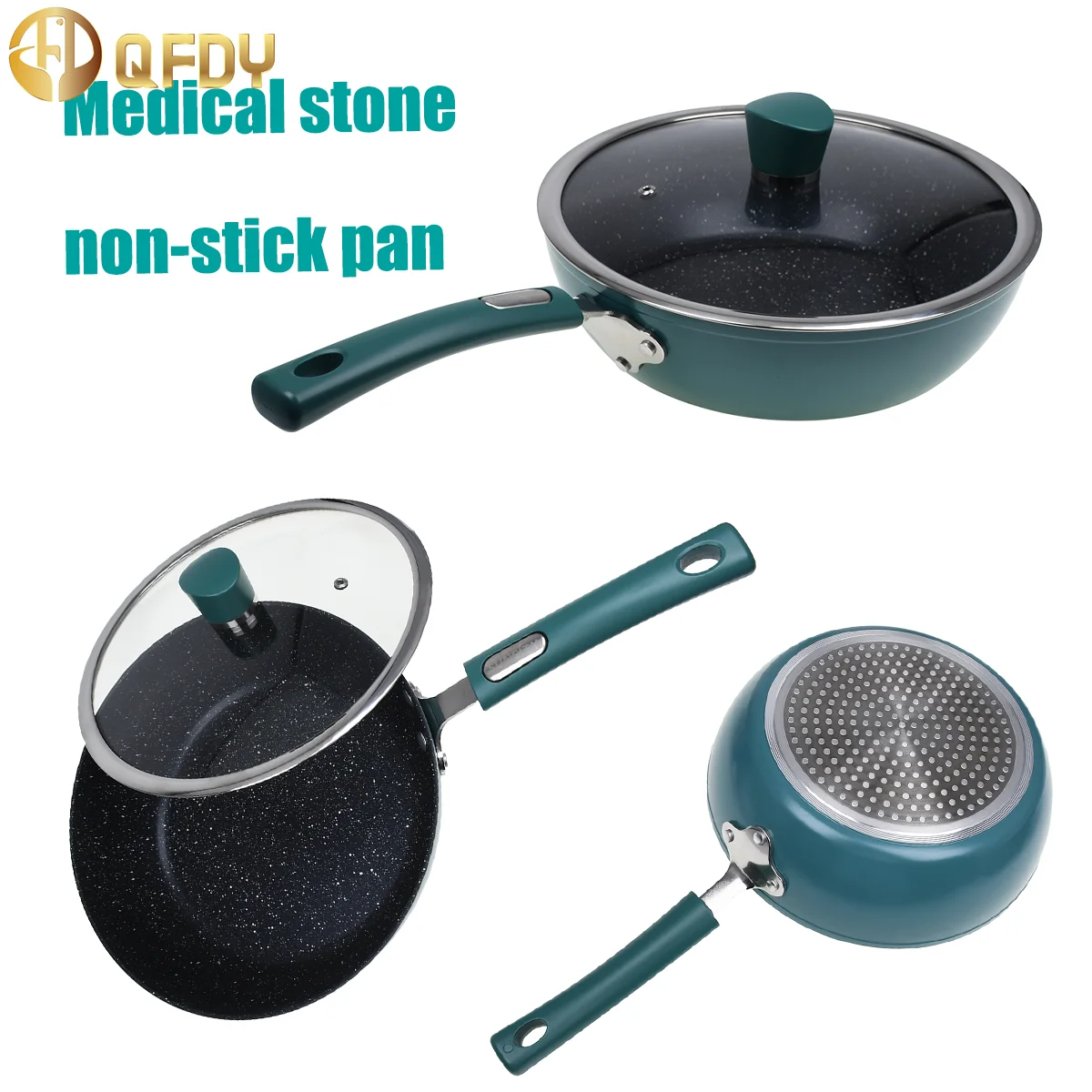 

Medical stone non-stick multi-purpose pancake steak pot for gas induction cooker safe cooking pot kitchen food accessories tools