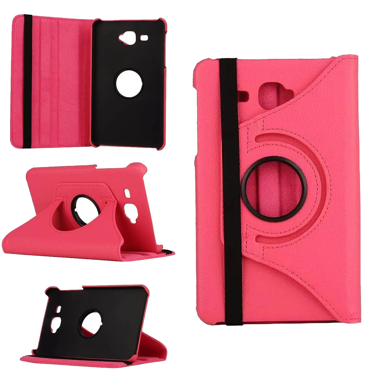 Premium PU Leather Stand Cover for 7 Tablet - Elegant Flip Case and Accessories