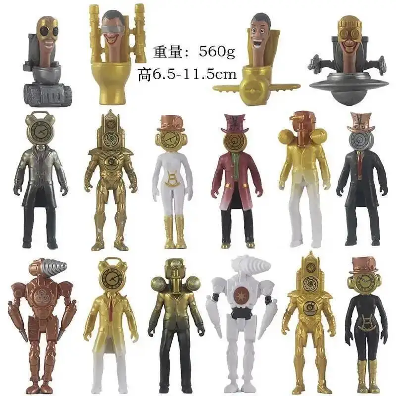 スキビディトイレ】 デラックスアクションフィギュア フルコンプリート