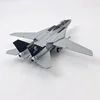 1:100 Scale F14 F-14B Tomcat Military Combat Aircraft Simulation Alloy Die Cast The Plane Model  Immutable Wing Collection Toys 4