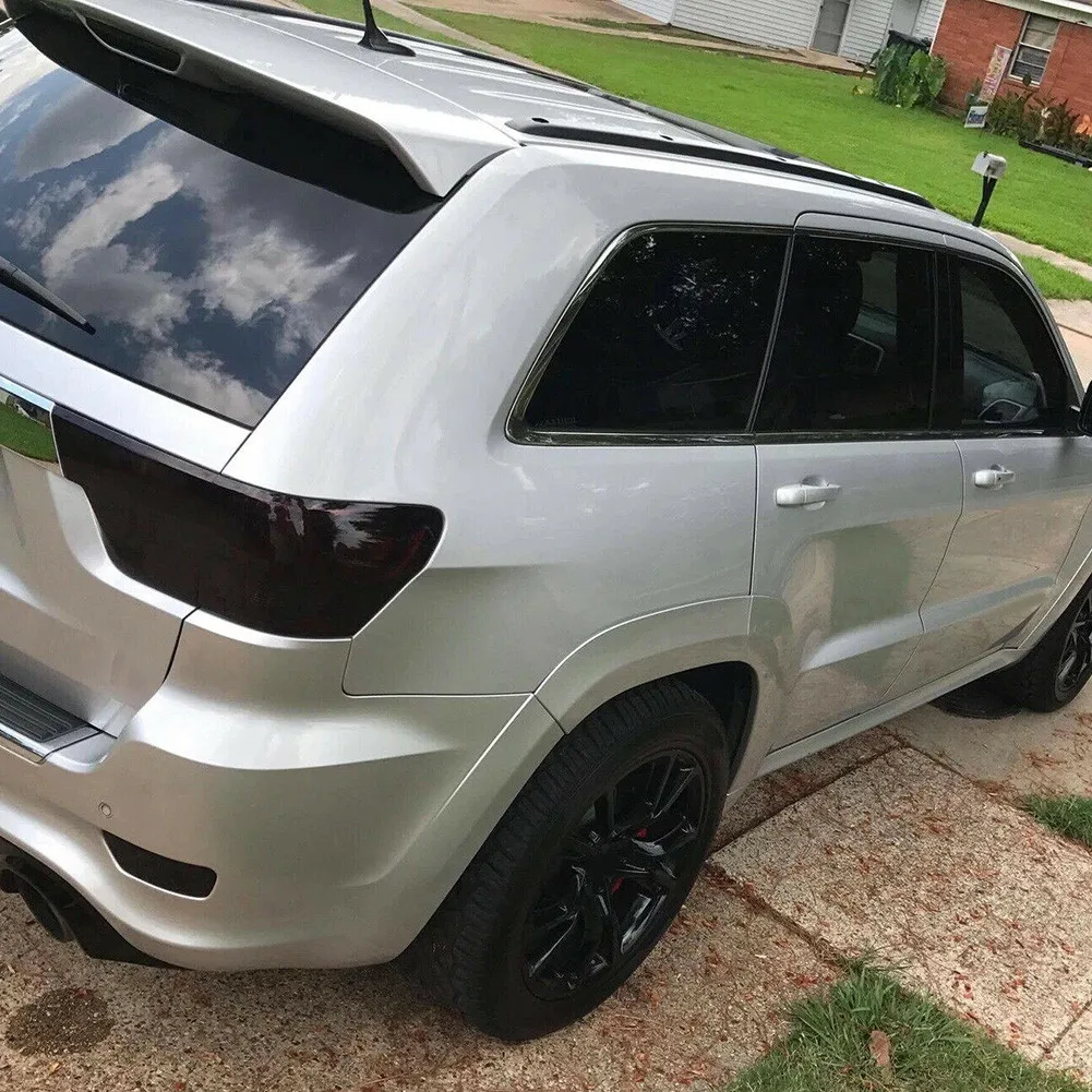 2pcs Reflector PC AB Reflector Smoked Lens Rear Bumper Reflectors For