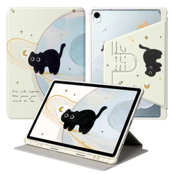 Premium Tablet Case with Smart Sleep/Wake Feature and Enhanced Protection for Tab A9 Plus11in (Planet Cat)