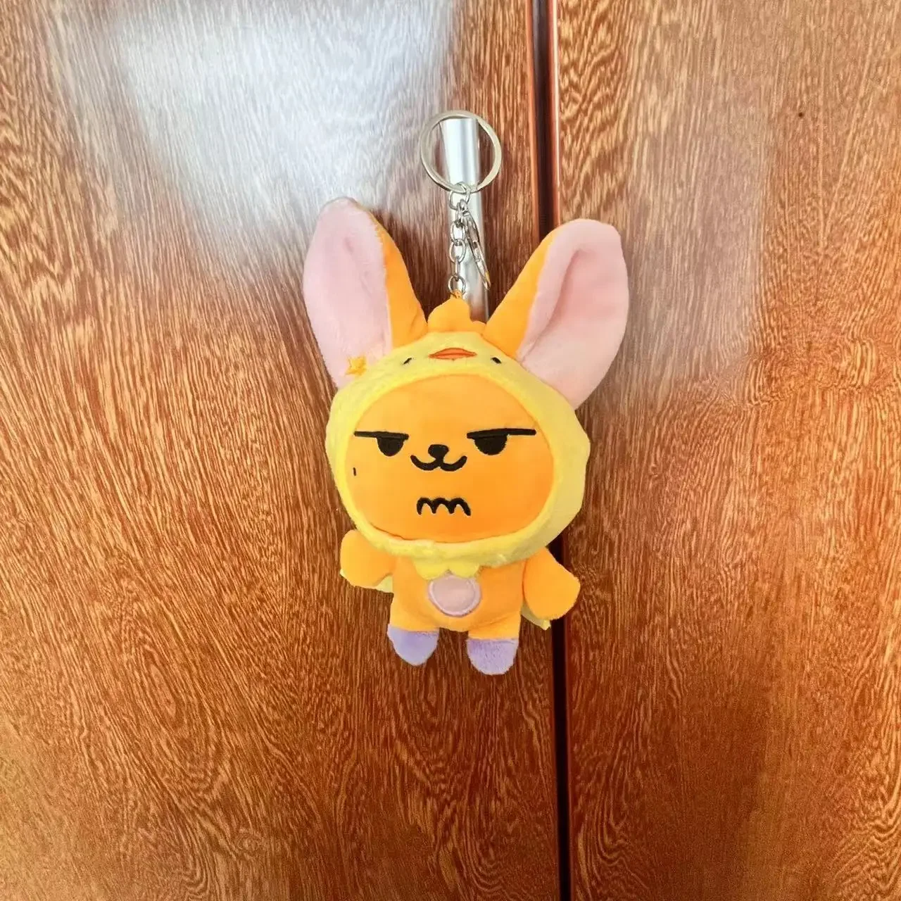 TXT Dolls Kpop Cute Soobin Beomgyu PPULBATU Same Plush Keyrings Tutu Bar Two-Bar Doll Keychain Rings Plush Bag Pendant 3