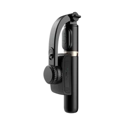 Ultimate Gimbal Stabilizer & Tripod Stand for Smartphones and Action Cameras (Q08 Black)